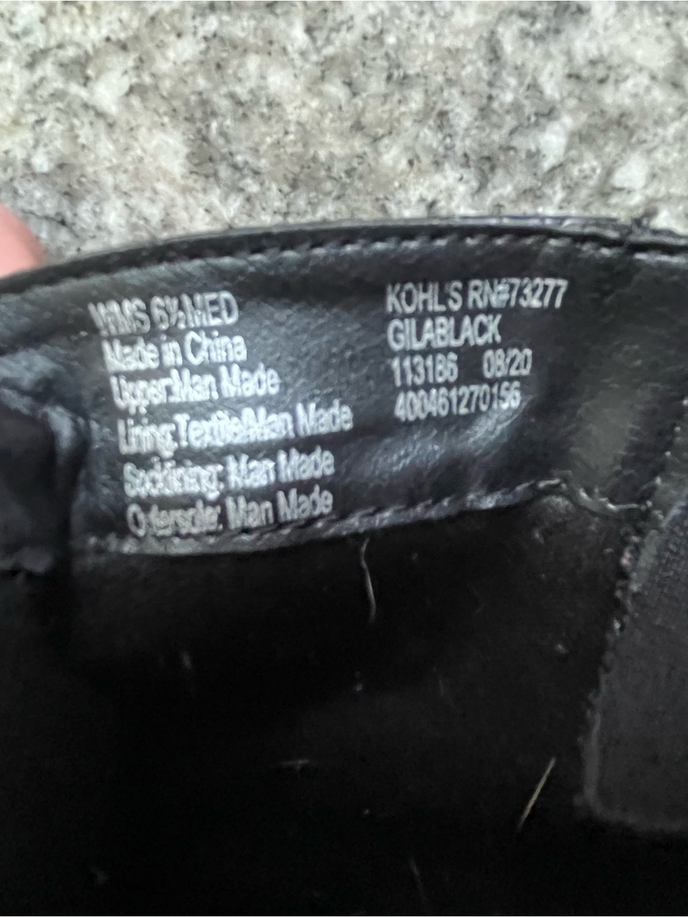 Croft & Barrow Ankle Boots 
Size 6 1/2 M
Color Black - Picture 5 of 6